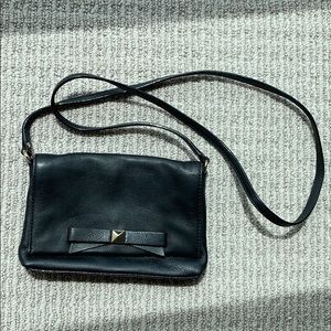 Kate Spade Soft Leather Crossbody - Black